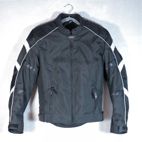 XELEMENT Motorcycle Riding Waterproof Jacket Impact ProtectorsSize M